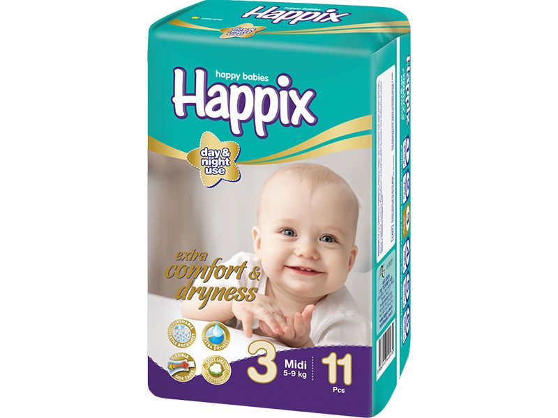 Happix Diaper 3 midi 5-9 kg
