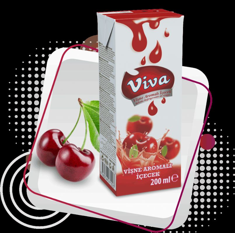 Viva Sourcherry Flavored Drink 200ml*27