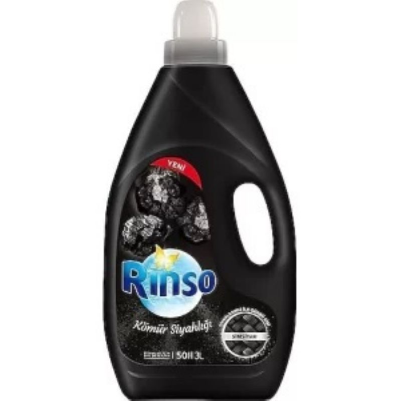 Rinso Liquid Detergent Charcoal Black 3lt