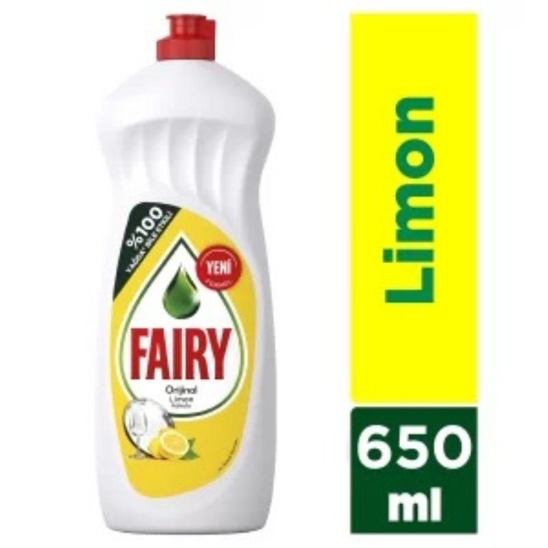 Fairy Liquid Dish Lemon 650ml
