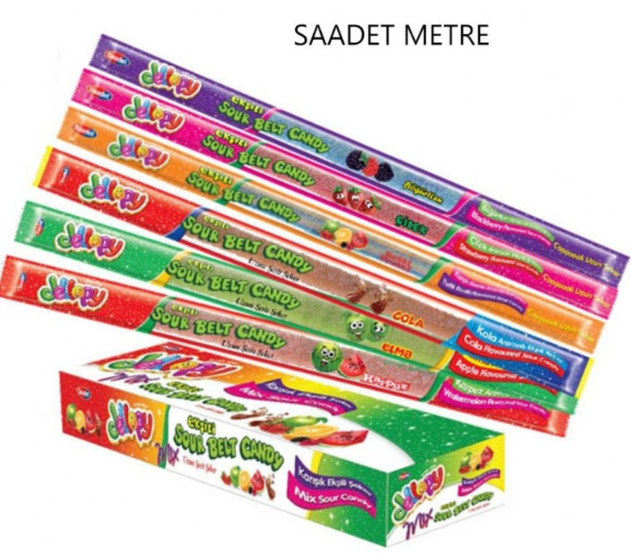 SAADET JELLOPY SOUR BELT CANDY