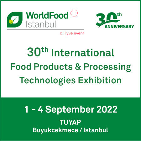We will be on Worldfood Istanbul 2022 food fair!